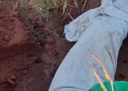 Corpo de homem é encontrado jogado em cova na Linha Internacional
