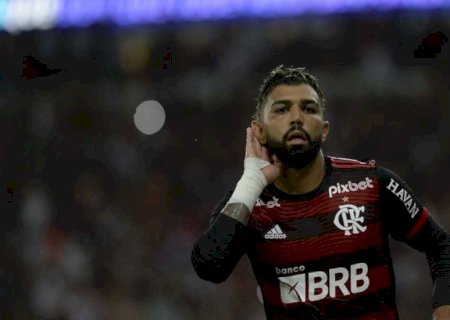 Gabigol faz trabalho à parte e fica fora de treino do Fla pelo 3&ordm; dia seguido