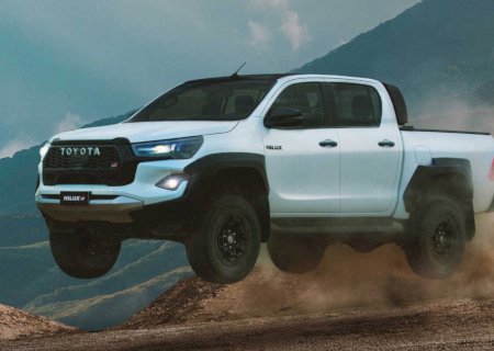 A nova geração da picape Toyota Hilux GR-Sport foi apresenta na Argentina, de onde vem para o Brasil