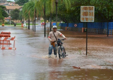 Chuva nesta sexta-feira correspondeu a 82,3% do esperado para março