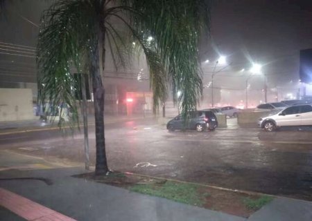 Prevista at&eacute; amanh&atilde;, chuva j&aacute; chega a 26,6 mil&iacute;metros desde ontem