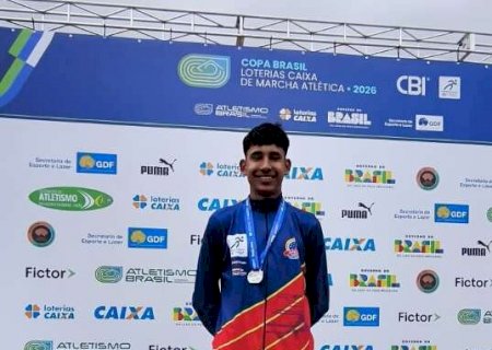 Atleta de MS conquista 2&ordf; coloca&ccedil;&atilde;o em campeonato nacional de marcha atl&eacute;tica