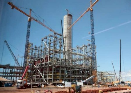 Obra de f&aacute;brica da Arauco chega quase &agrave; metade em &aacute;rea de 3,5 mil hectares