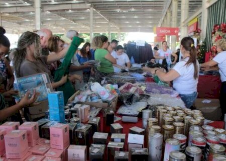 Bazar com produtos apreendidos arrecada recursos para mulheres, LGBT e idosos