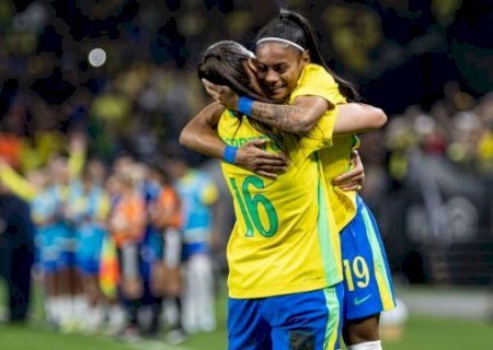 Sele&ccedil;&atilde;o feminina derrota Estados Unidos durante amistoso em S&atilde;o Paulo